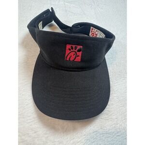 Chick-Fil-A Fast Food Employee Team Style Oobe Adjustable Sun Visor Hat Cap